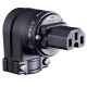 Furutech FI-12L IEC High End Performance Angled IEC Connector - Gold
