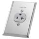 Furutech 102-S US Single Receptacle Cover Plate - Stainless Steel