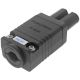Furutech FI-8.1N NCF High-Performance Slimline Figure 8 Connector - Rhodium