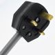 Merlin Black Widow MK6 UK Mains Power Cable