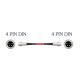 Nordost Red Dawn Speciality 4 Pin Din to 4 Pin Din Cable (For Naim)