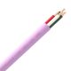 QED QX16/4 4 Core Speaker Cable Pink (LSZH) - 100m Drum