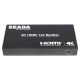 SEADA SP-H12C 1x2 4K HDMI Splitter with EDID Management & Downscaling