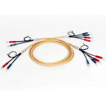 Van Den Hul The Air 3T (Halogen Free) Bi-Amp (4-4) Factory Terminated Cable (Pair)