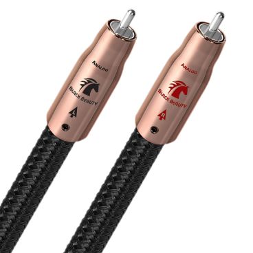 AudioQuest Black Beauty 2 RCA to 2 RCA Audio Cable Pair