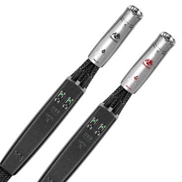 AudioQuest Dragon 2 XLR to 2 XLR Audio Cable Pair