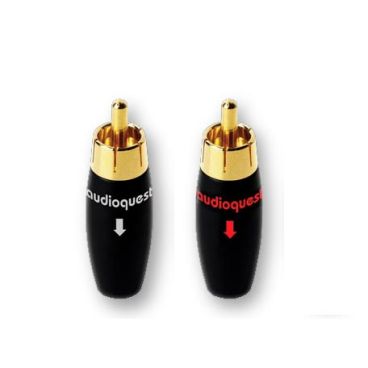 AudioQuest RCA-300 RCA Male Plugs - Pack of 2