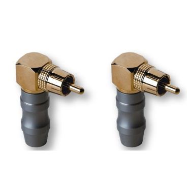 AudioQuest Right-Angled RCA Plug - Pack of 2