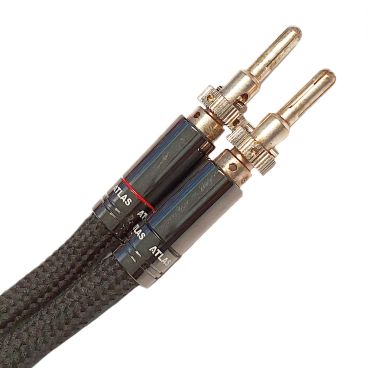 Atlas Asimi LUXE Daytona Red Cross-Stitch Speaker Cable - 2.5m Ex-Demo Pair