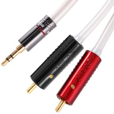 Atlas Element Metik 3.5mm to Achromatic 2 RCA Audio Cable