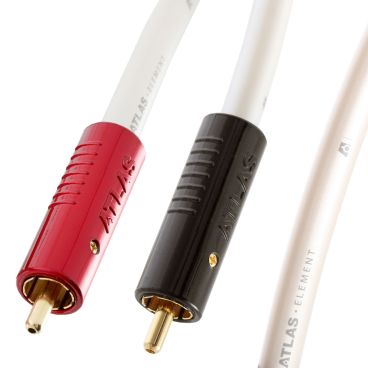 Atlas Element Achromatic X 2 RCA to 2 RCA Audio Cable Pair - Special Offer
