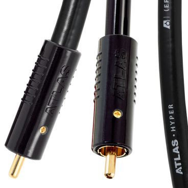 Atlas Hyper Achromatic 1 RCA to 1 RCA Subwoofer Cable - Special Offer