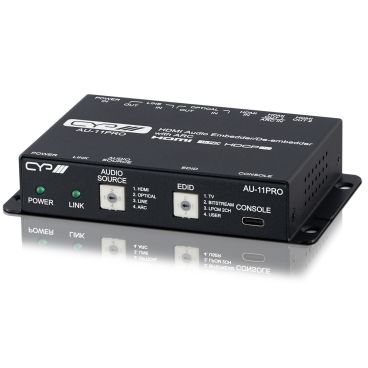AU-11PRO – Full 4K HDMI Audio Embedder/De-embedder with ARC