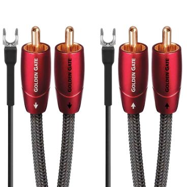 AudioQuest Golden Gate Turntable Cable - 1.5m 
