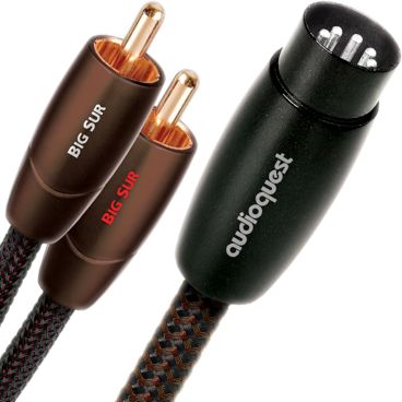 AudioQuest Big Sur 5 Pin DIN to 2 RCA Audio Cable