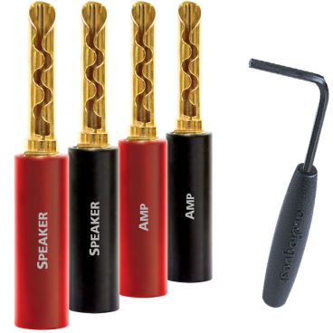 AudioQuest SureGrip100 BFA/Banana (Gold) - Pack of 8