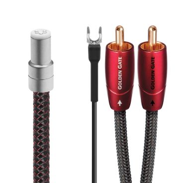 AudioQuest Golden Gate Tonearm JIS To RCA Cable - 1.5m 