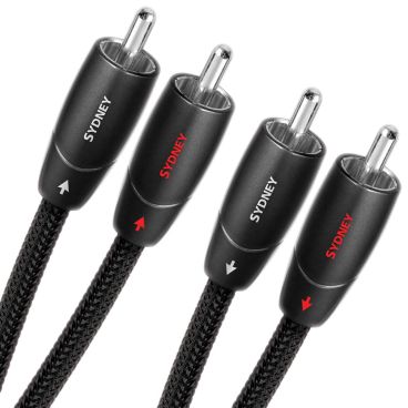 Audioquest Sydney, 2 RCA to 2 RCA Audio Cable
