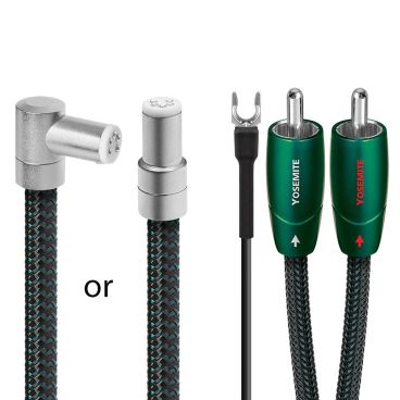 AudioQuest Yosemite Tonearm DIN to 2 RCA Cable - 1.2m