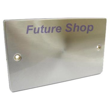 FSUK WP-0022 Click Deco 2 Gang Blank Plate