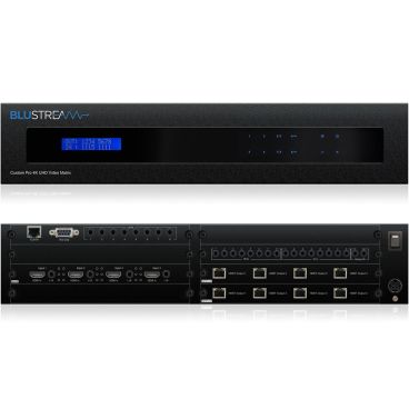 Blustream PRO48HBT70CS Custom Pro 4x8 HDBaseT CSC Matrix (4K 60Hz 4:4:4 up to 40m)