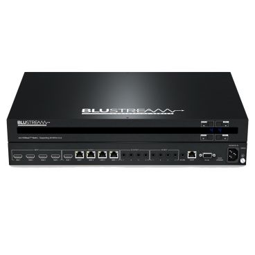 Blustream C44CS-KIT Contractor 4x4 HDBaseT™ CSC Matrix Kit with 70m (4K 60Hz 4:4:4 up to 40m) Bi-directional IR & PoC