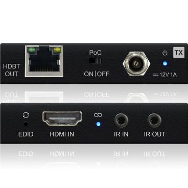 Blustream HEX70SL-KIT Slimline HDBaseT™ Extender Kit - 70m (4K up to 40m), Bi-directional IR and Bi-directional PoC