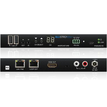 Blustream IP200UHD-RX IP Multicast UHD Video Receiver over 1GB Network