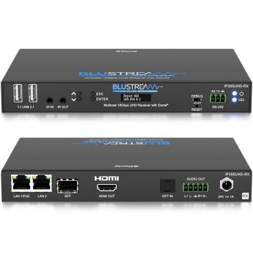 Blustream IP350UHD-RX IP Multicast HDMI 2.0 Video Receiver with Dante