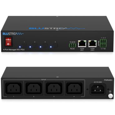 Blustream PWR4IEC 4-Port Managed IEC PDU