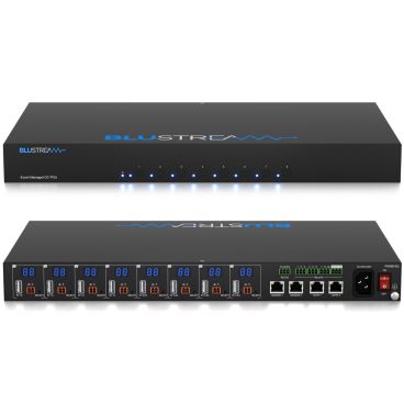Blustream PWR8VDC 8-Port Managed 5-24V DC PDU