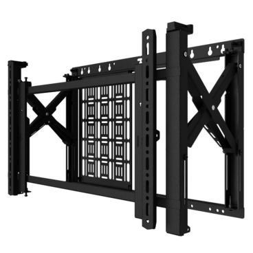 B-Tech BT7896 Pull-Out Flat Screen Wall Mount with In-Wall AV Storage Tray