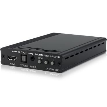 CYP SY-300H-4K22 HDMI to HDMI Scaler with Audio Embedding & De-Embedding