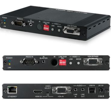 CYP IP-6000TX HDMI or VGA over IP Receiver with USB support 