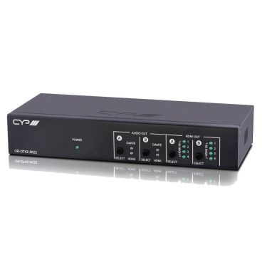 CYP OR-DT42-4K22 – UHD+ 4×2 HDMI Matrix with Dante Decoder