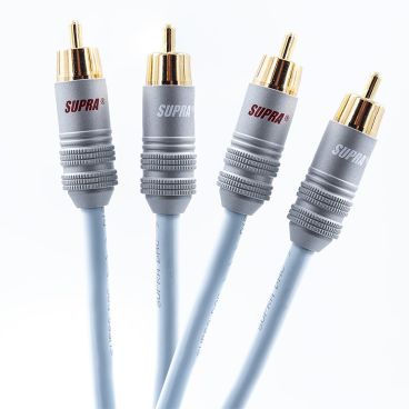 Supra DAC-X 2 RCA to 2 RCA Audio Cable Pair