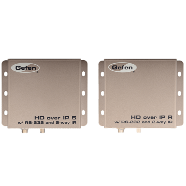 Gefen EXT-HD2IRS-LAN-RX HDMI over IP with RS-232 and Bi-Directional IR - Receiver Package