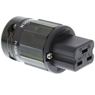 Furutech FI-32 16A IEC Connector - Rhodium 