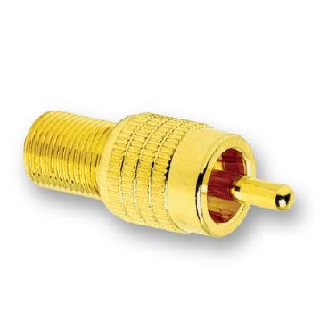 AudioQuest F-Connector (Female) to RCA (Male) Adaptor