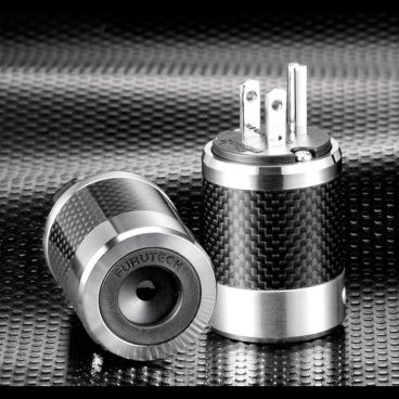 Furutech FI-50M High End Performance AC Power Connector - Rhodium 