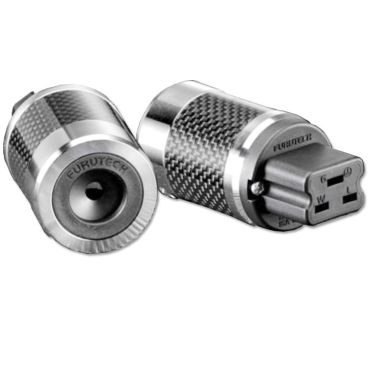 Furutech FI-52 16A IEC Power Connector - Rhodium