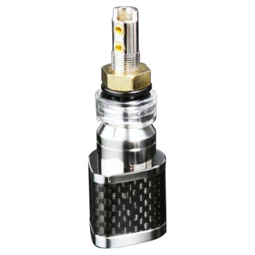 Furutech FT-818 Torque Guard Speaker Binding Posts - Rhodium - Pair