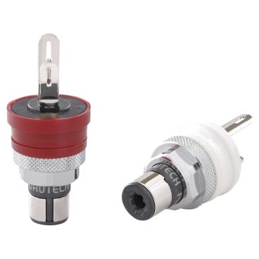 Furutech FT-903 High End Performance RCA Socket - Rhodium - Pair