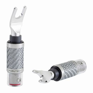 Furutech CF-201 N1 Rhodium High End Performance Spade Connector 