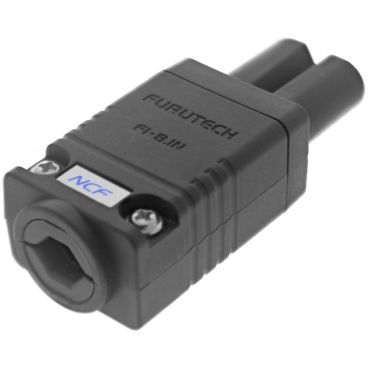 Furutech FI-8.1N NCF High-Performance Slimline Figure 8 Connector - Rhodium