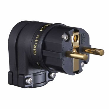 Furutech FI-E12L(G) High End Performance Angled Schuko Connector
