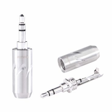Furutech FT-735SM Rhodium Construction Conductor 3.5mm Stereo Connector