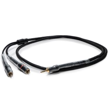 Gold Note Firenze 3.5mm to 2 RCA Analogue Audio Cable - 1.5m Length