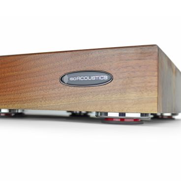 IsoAcoustics Delos Walnut Isolation Platform 