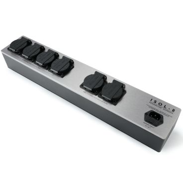 ISOL-8 PowerLine Chroma 6 Way Mains Block